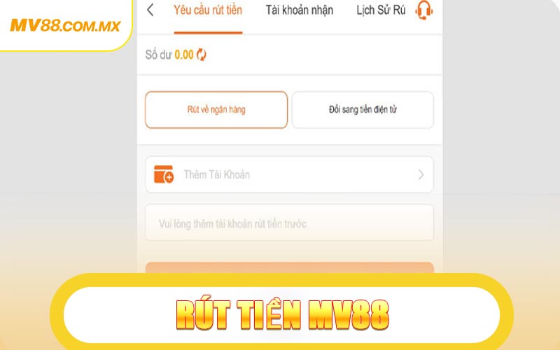 Rút Tiền MV88