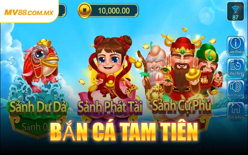 Bắn Cá Tam Tiên